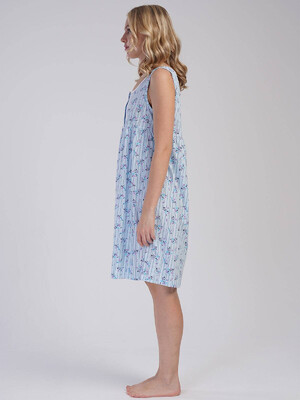 Купить Хлопковая ночная сорочка на широких бретельках VIENETTA 1613920940 в Украина в Lingerie.ua - Одяг для дому та відпочинку, Фото 6