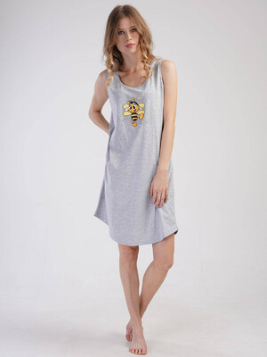 Купить Хлопковая туника на широких бретельках VIENETTA 3112610000 в Украина в Lingerie.ua - Одяг для дому та відпочинку, Фото 3