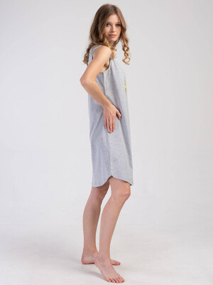 Купить Хлопковая туника на широких бретельках VIENETTA 3112610000 в Украина в Lingerie.ua - Одяг для дому та відпочинку, Фото 4