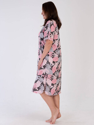 Купить Хлопковая ночная сорочка с коротким рукавом VIENETTA 3100334027 в Украина в Lingerie.ua - Одяг для дому та відпочинку, Фото 5