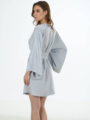 Купить Шелковый халат кимоно VIENETTA 1611955329  в Украина в Lingerie.ua - Одяг для дому та відпочинку, Фото 8