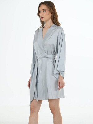 Купить Шелковый халат кимоно VIENETTA 1611955329  в Украина в Lingerie.ua - Одяг для дому та відпочинку, Фото 9