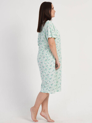 Купить Хлопковая ночная сорочка с коротким рукавом VIENETTA 1613880940 в Украина в Lingerie.ua - Одяг для дому та відпочинку, Фото 5