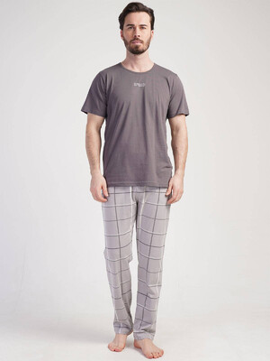 Купить Хлопковый комплект из футболки и брюк VIENETTA MAN 3112239846 в Украина в Lingerie.ua - Одяг для дому та відпочинку, Фото 2