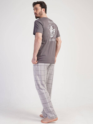 Купить Хлопковый комплект из футболки и брюк VIENETTA MAN 3112239846 в Украина в Lingerie.ua - Одяг для дому та відпочинку, Фото 5