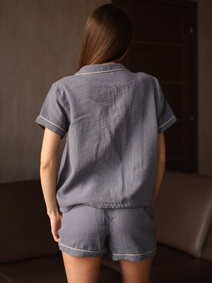 Купить Муслиновый комплект с шортами SoftShow 011 в Украина в Lingerie.ua - Одяг для дому та відпочинку, Фото 2