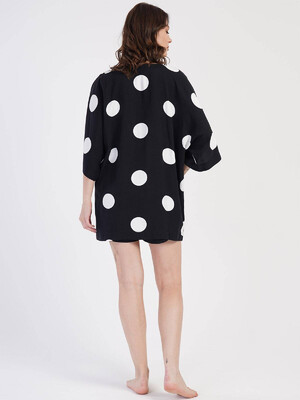 Купить Комплект из штапеля с рубашкой и шортами VIENETTA 3114526884 в Украина в Lingerie.ua - Одяг для дому та відпочинку, Фото 2