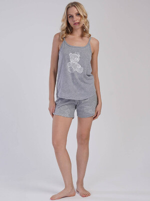 Купить Хлопковый комплект с шортами VIENETTA 4010571980 в Украина в Lingerie.ua - Одяг для дому та відпочинку, Видео