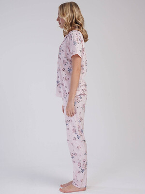 Купить Хлопковая пижама с брюками VIENETTA 3114159323 в Украина в Lingerie.ua - Одяг для дому та відпочинку, Фото 2