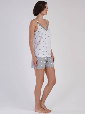 Купить Хлопковый комплект с шортами VIENETTA 3113390274 в Украина в Lingerie.ua - Одяг для дому та відпочинку, Фото 2