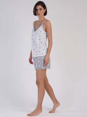 Купить Хлопковый комплект с шортами VIENETTA 3113390274 в Украина в Lingerie.ua - Одяг для дому та відпочинку, Фото 3