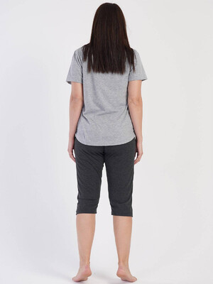 Купить Хлопковый домашний комплект с капри VIENETTA 3120540000 в Украина в Lingerie.ua - Одяг для дому та відпочинку, Фото 4