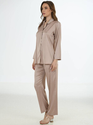 Купить Шелковая пижама с рубашкой VIENETTA 1612115331 в Украина в Lingerie.ua - Одяг для дому та відпочинку, Фото 2