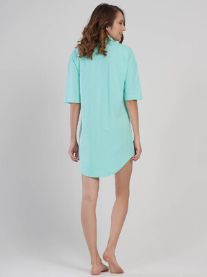 Купить Хлопковая домашняя туника мини VIENETTA 1091210000 в Украина в Lingerie.ua - Одяг для дому та відпочинку, Фото 2