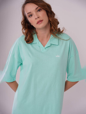 Купить Хлопковая домашняя туника мини VIENETTA 1091210000 в Украина в Lingerie.ua - Одяг для дому та відпочинку, Фото 5