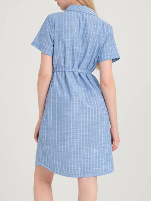 Купить Хлопковое летнее платье с коротким рукавом JEN 04214 в Украина в Lingerie.ua - Одяг для дому та відпочинку, Фото 3