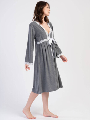 Купить Комплект из ночной сорочки и халата VIENETTA 4010300000 в Украина в Lingerie.ua - Одяг для дому та відпочинку, Фото 6