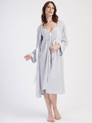 Купить Комплект из ночной сорочки и халата VIENETTA 4010300000 в Украина в Lingerie.ua - Одяг для дому та відпочинку, Фото 7