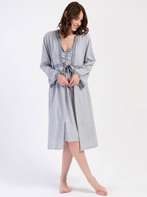 Купить Комплект из ночной сорочки и халата VIENETTA 4010300000 в Украина в Lingerie.ua - Одяг для дому та відпочинку, Фото 8