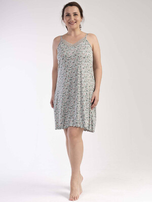 Купить Ночная сорочка  короткая большого размера VIENETTA 2124010305 в Украина в Lingerie.ua - Одяг для дому та відпочинку, Видео