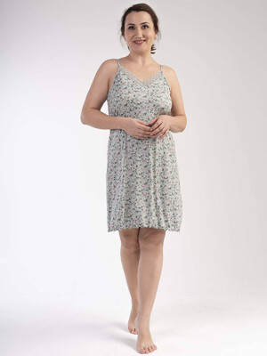 Купить Ночная сорочка  короткая большого размера VIENETTA 2124010305 в Украина в Lingerie.ua - Одяг для дому та відпочинку, Фото 5