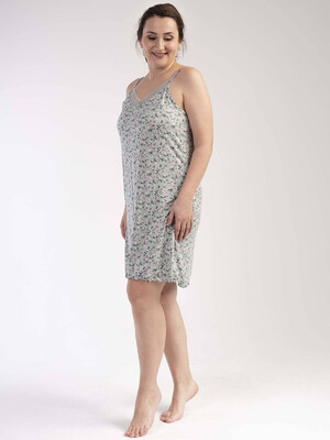 Купить Ночная сорочка  короткая большого размера VIENETTA 2124010305 в Украина в Lingerie.ua - Одяг для дому та відпочинку, Фото 6