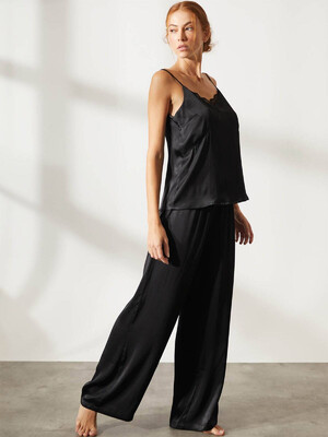 Купить Шелковые широкие брюки HAYS 36507 в Украина в Lingerie.ua - Одяг для дому та відпочинку, Фото 2