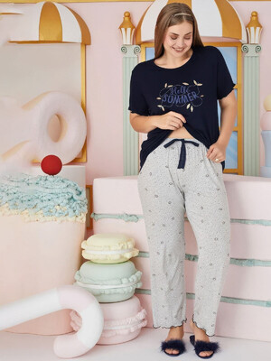 Купить Домашний женский комплект большого размера SEVIM 15741 в Украина