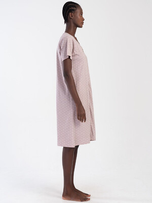 Купить Хлопковый халат на молнии VIENETTA 3114040110 в Украина в Lingerie.ua - Одяг для дому та відпочинку, Фото 4