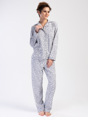 Купить Классическая женская пижама на пуговицах VIENETTA 4020340000 в Украина в Lingerie.ua - Одяг для дому та відпочинку, Фото 1