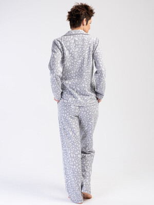 Купить Классическая женская пижама на пуговицах VIENETTA 4020340000 в Украина в Lingerie.ua - Одяг для дому та відпочинку, Фото 2