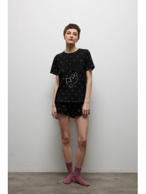 Купить Хлопковый домашний комплект с шортами HAYS 40142 в Украина в Lingerie.ua - Одяг для дому та відпочинку, Фото 2