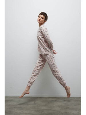 Купить Хлопковый домашний комплект с длинным рукавом HAYS 40220 в Украина в Lingerie.ua - Одяг для дому та відпочинку, Фото 4