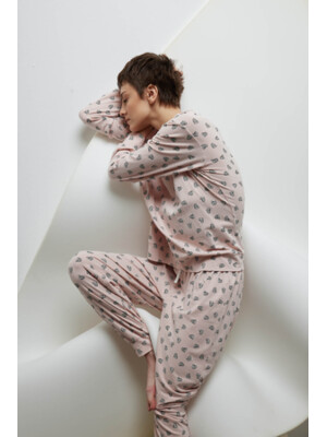 Купить Хлопковый домашний комплект с длинным рукавом HAYS 40220 в Украина в Lingerie.ua - Одяг для дому та відпочинку, Фото 5