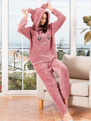 Купить Теплий плюшевий костюм із вушками COCOON О66-5055 в Украина