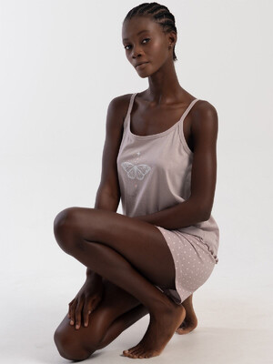 Купить Хлопковый комплект с шортами VIENETTA 3114030110 в Украина в Lingerie.ua - Одяг для дому та відпочинку, Фото 2