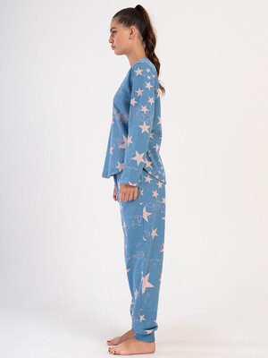 Купить Байковый женский домашний комплект VIENETTA 4031351061 в Украина в Lingerie.ua - Одяг для дому та відпочинку, Фото 4