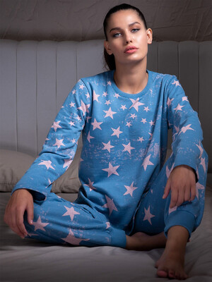 Купить Байковый женский домашний комплект VIENETTA 4031351061 в Украина в Lingerie.ua - Одяг для дому та відпочинку, Фото 5