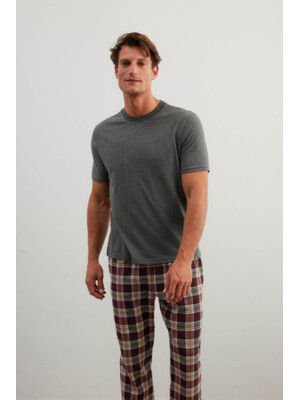 Купить Домашний хлопковый комплект из футболки и брюк HAYS 40484 в Украина в Lingerie.ua - Одяг для дому та відпочинку, Фото 2