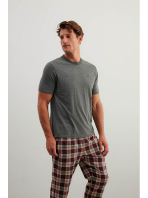 Купить Домашний хлопковый комплект из футболки и брюк HAYS 40484 в Украина в Lingerie.ua - Одяг для дому та відпочинку, Фото 4