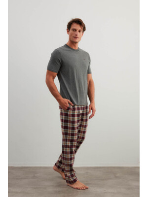 Купить Домашний хлопковый комплект из футболки и брюк HAYS 40484 в Украина в Lingerie.ua - Одяг для дому та відпочинку, Фото 6