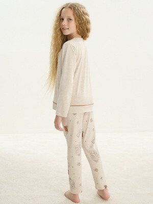 Купить Хлопковый детский домашний комплект с длинным рукавом SEVIM 8712 в Украина в Lingerie.ua - Одяг для дому та відпочинку, Фото 5