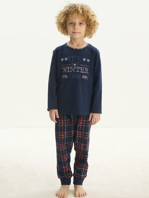 Купить Хлопковый домашний комплект с длинным рукавом ZEY ZEY 8745 в Украина в Lingerie.ua - Одяг для дому та відпочинку, Фото 2