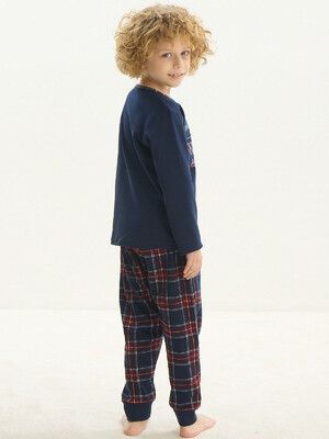 Купить Хлопковый домашний комплект с длинным рукавом ZEY ZEY 8745 в Украина в Lingerie.ua - Одяг для дому та відпочинку, Фото 3