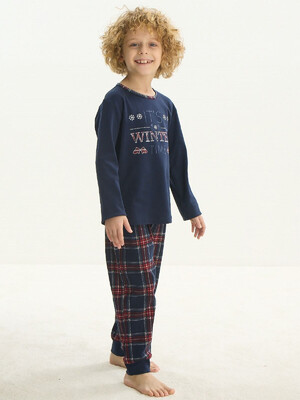 Купить Хлопковый домашний комплект с длинным рукавом ZEY ZEY 8745 в Украина в Lingerie.ua - Одяг для дому та відпочинку, Фото 4