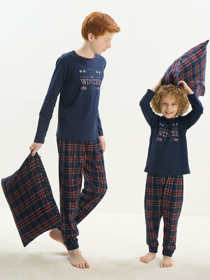 Купить Хлопковый домашний комплект с длинным рукавом ZEY ZEY 8745 в Украина в Lingerie.ua - Одяг для дому та відпочинку, Фото 5