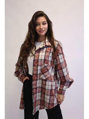 Купить Фланелевая рубашка в клетку тай-дай LINGERIE 170735 в Украина в Lingerie.ua - Одяг для дому та відпочинку, Фото 12