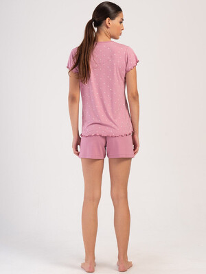 Купить Женская пижама из вискозы с шортами VIENETTA 4040107998 в Украина в Lingerie.ua - Одяг для дому та відпочинку, Фото 2