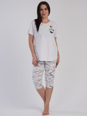 Купить Хлопковый домашний комплект с капри VIENETTA 3120640983 в Украина в Lingerie.ua - Одяг для дому та відпочинку, Фото 7