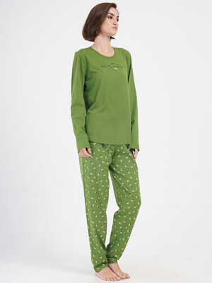 Купить Хлопковый домашний комплект большого размера VIENETTA 4050113455 в Украина в Lingerie.ua - Одяг для дому та відпочинку, Фото 2